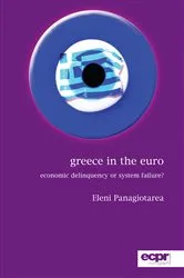 Book cover of Greece in the Euro by Eleni Panagiotarea