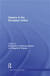 Book cover of Greece in the European Union by Dionyssis G. Dimitrakopoulos