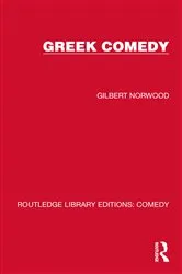 Book cover of Greek Comedy by Gilbert Norwood