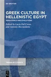 Book cover of Greek Culture in Hellenistic Egypt by Lucio Del Corso