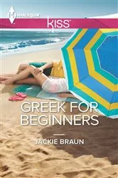 Book cover of Greek for Beginners by Jackie Braun