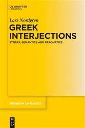 Book cover of Greek Interjections by Lars Nordgren