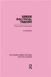 Book cover of Greek Political Theory by Unknown