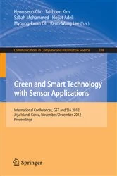 Book cover of Green and Smart Technology with Sensor Applications by Hyun-seob Cho