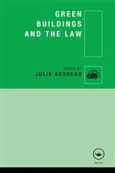 Book cover of Green Buildings and the Law by Unknown
