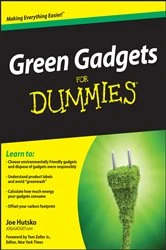 Book cover of Green Gadgets For Dummies by Joe Hutsko