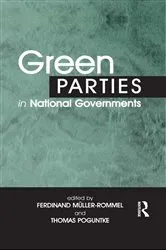 Book cover of Green Parties in National Governments by Ferdinand Muller-Rommel