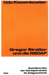 Book cover of Gregor Straßer und die NSDAP by Unknown