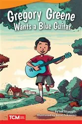 Book cover of Gregory Greene Wants a Blue Guitar by Joe Rhatigan