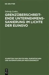 Book cover of Grenzüberschreitende Unternehmenssanierung im Lichte der EuInsVO by Unknown