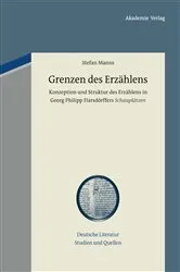 Book cover of Grenzen des Erzählens by Stefan Manns