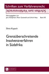 Book cover of Grenzueberschreitende Insolvenzverfahren in Suedafrika by Jens Adolphsen
