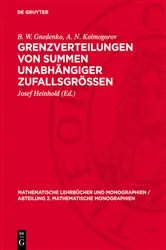 Book cover of Grenzverteilungen von Summen unabhängiger Zufallsgrössen (2nd ed.) by B. W. Gnedenko