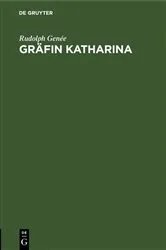 Book cover of Gräfin Katharina by Rudolph Genée