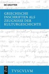 Book cover of Griechische Inschriften als Zeugnisse der Kulturgeschichte by Matthias Steinhart