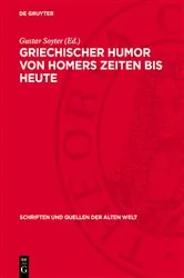 Book cover of Griechischer Humor von Homers Zeiten bis heute by Gustav Soyter