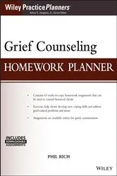 Book cover of Grief Counseling Homework Planner by Phil Rich