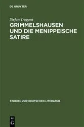 Book cover of Grimmelshausen und die menippeische Satire by Stefan Trappen