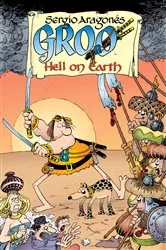 Book cover of Groo: Hell on Earth by Mark Evanier