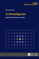 Book cover of Großstadtglaube by Thomas Brose