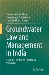 Book cover of Groundwater Law and Management in India by Unknown