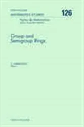 Book cover of Group and Semigroup Rings by Unknown