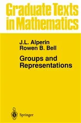 Book cover of Groups and Representations by J.L. Alperin