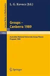 Book cover of Groups - Canberra 1989 by Unknown