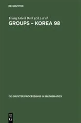 Book cover of Groups – Korea 98 by Young Gheel Baik