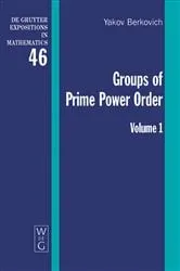 Book cover of Groups of Prime Power Order. Volume 1 by Yakov Berkovich