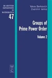 Book cover of Groups of Prime Power Order. Volume 2 by Yakov Berkovich