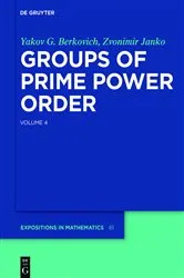Book cover of Groups of Prime Power Order. Volume 4 by Unknown