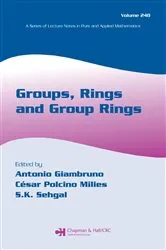 Book cover of Groups, Rings and Group Rings by Unknown