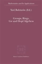 Book cover of Groups, Rings, Lie and Hopf Algebras by Y. Bahturin