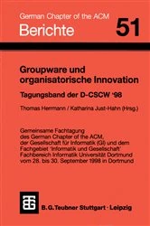 Book cover of Groupware und organisatorische Innovation by Katharina Just-Hahn