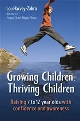 Book cover of Growing Children, Thriving Children by Lou Harvey-Zahra
