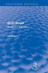 Book cover of Grub Street (Routledge Revivals) by Pat Rogers