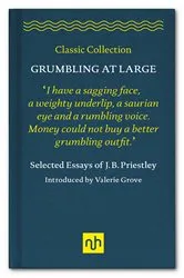 Book cover of Grumbling at Large by J.B. Priestley