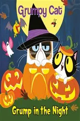 Book cover of Grump in the Night (Grumpy Cat) by Celeste Sisler