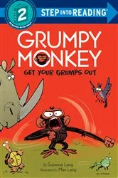 Book cover of Grumpy Monkey Get Your Grumps Out by Suzanne Lang