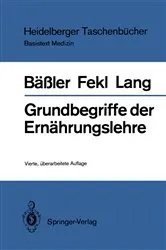 Book cover of Grundbegriffe der ErnÃ¤hrungslehre (4th ed.) by Karl-Heinz BÃ¤ÃŸler