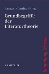 Book cover of Grundbegriffe der Literaturtheorie by Ansgar Nünning
