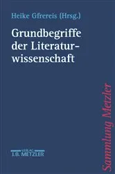 Book cover of Grundbegriffe der Literaturwissenschaft by Heike Gfrereis