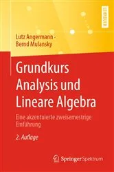 Book cover of Grundkurs Analysis und Lineare Algebra (2nd ed.) by Lutz Angermann