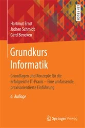 Book cover of Grundkurs Informatik (6th ed.) by Hartmut Ernst