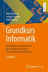 Book cover of Grundkurs Informatik (8th ed.) by Hartmut Ernst