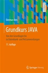 Book cover of Grundkurs JAVA (11th ed.) by Dietmar Abts