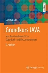 Book cover of Grundkurs JAVA (9th ed.) by Dietmar Abts