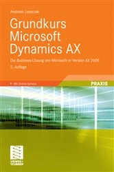 Book cover of Grundkurs Microsoft Dynamics AX (2nd ed.) by Andreas Luszczak