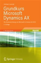 Book cover of Grundkurs Microsoft Dynamics AX (4th ed.) by Andreas Luszczak